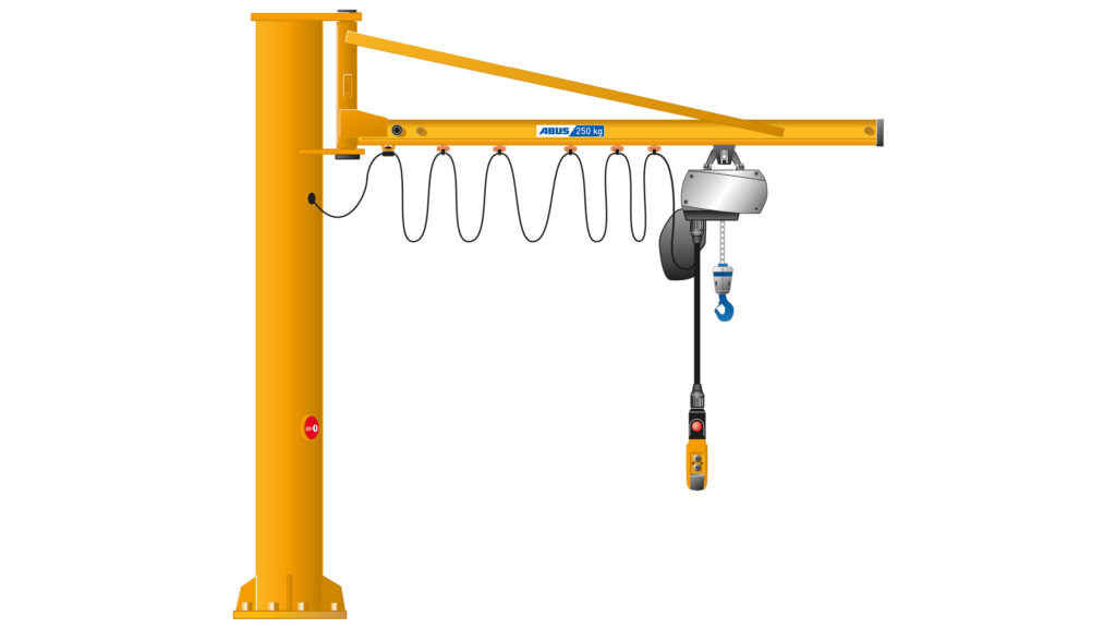 ABUS pelarsvängkran LS