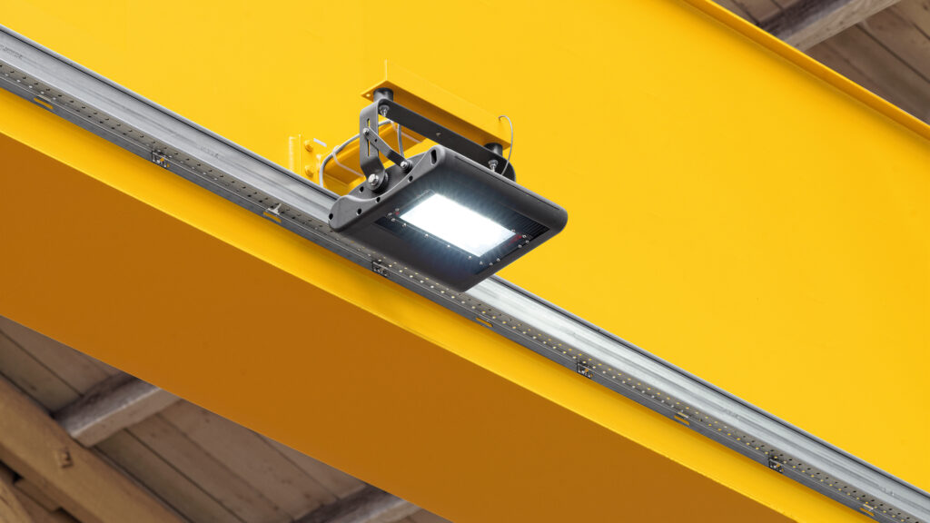 LED-belysning för kran