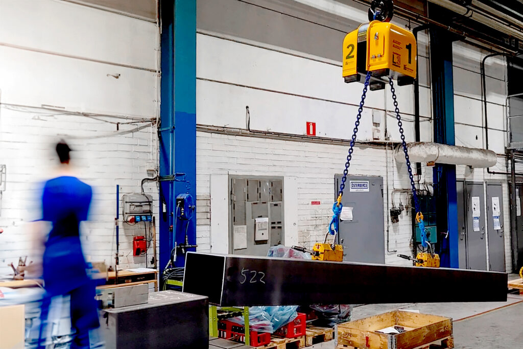 Lyftok i industrimiljö